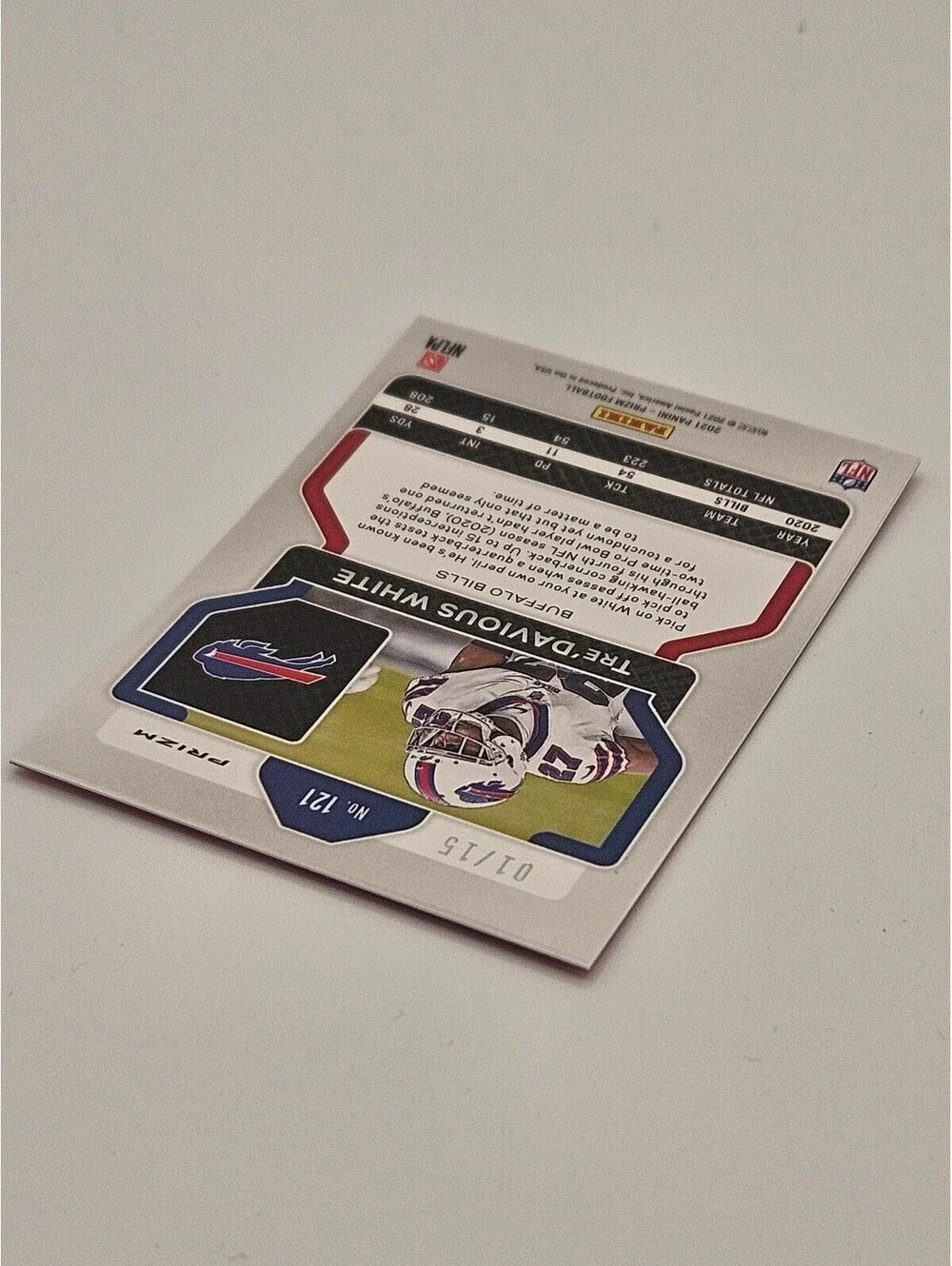 Tre'Davious White Pink Pulsar Prizm 01/15 #121